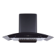 Elica 60 cm Auto Clean Chimney (WD HAC TOUCH BF 60, 2 Baffle Filters, Touch Control, 1200 CMH, Black)