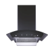 Elica 60 cm Filterless Auto Clean Chimney (WDFL 606 HAC LTW MS NERO, Touch + Motion Sensor Control, 1200 CMH, Black)