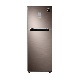 Samsung 253L 2 Star Frost Free Double Door Refrigerator with MoistFresh Zone (RT28T3722DX/HL, Luxe Brown)