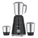 Bajaj GX 1 Mixer Grinder,500W Titan Motor,3 Jars,2 in 1 Function Blade,Black