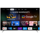 Power Guard 80 cm (32 inch) Frameless HD Ready Smart LED Google TV [3 Years Warranty] (PG32GTV, Black)
