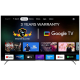 Power Guard 80 cm (32 inch) Frameless HD Ready Smart LED Google TV [1 year Warranty] (PG32GTV, Black)