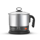 Longway Handy 1.5L Multi-Cooker Electric Kettle with Stainless Steel Body for Boiling & Cooking (Silver , 600 Watt)